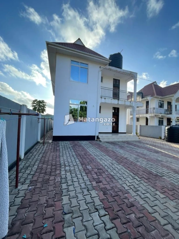 APARTMENTS YENYE VYUMBA VIWILI INAPANGISHWA LAKI 450,000 KWA IPO TEGETA WAZO