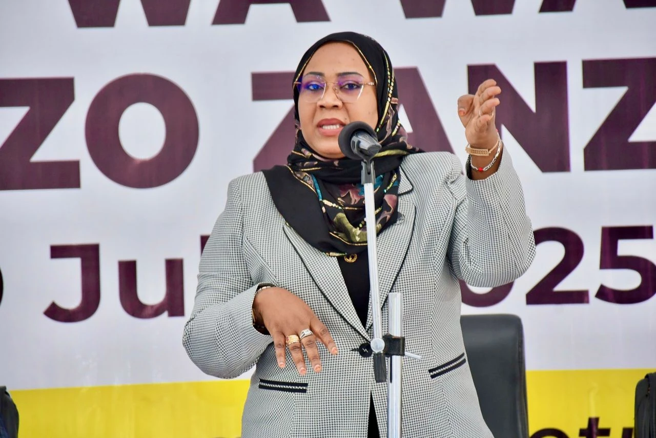 WAZIRI TABIA MWITA AMEFUNGUA MKUTANO WA WADAU WA MICHEZO ZANZIBAR