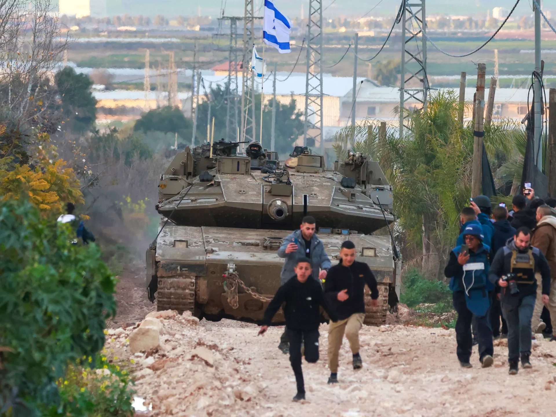 VIFARU VYA ISRAEL VYAINGIA KATIKA ENEO KUBWA LA MAKAZI LA GAZA